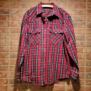 Five Brother Flannel shirt red heavy size large